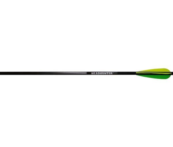 Barnett 20" Headhunter Carbon Crossbow Bolt 3" Vanes Black 5PK