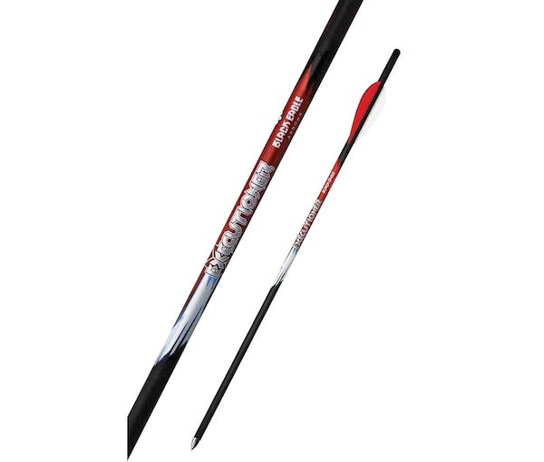 Black Eagle Arrows Executioner Xbow 20" Carbon Crossbow Bolt .001" 6PK