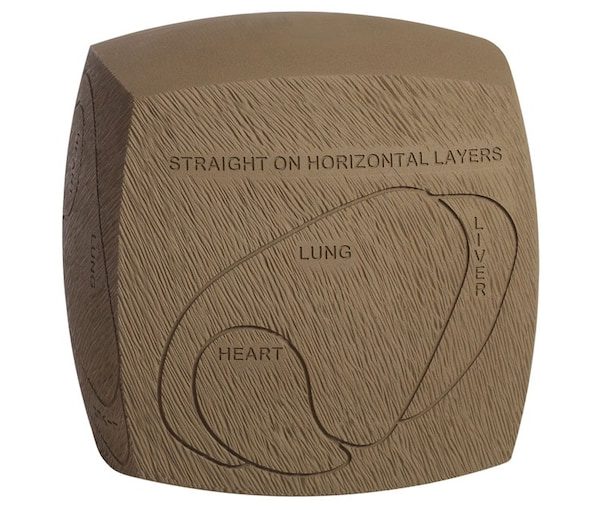 GlenDel Full Rut Buck 3D Archery Target Replacement Insert