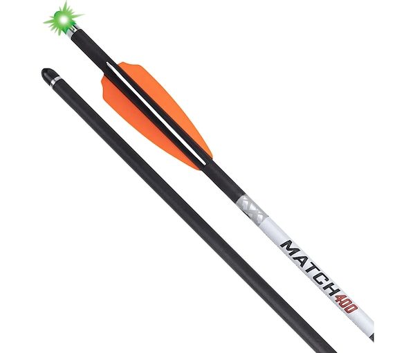 Match 400 20" Alpha-Blaze Carbon Crossbow Bolt 3PK