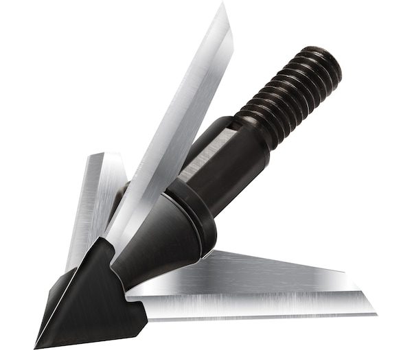 QAD Exodus Swept Blade Crossbow 100 Grain Fixed Blade Broadhead